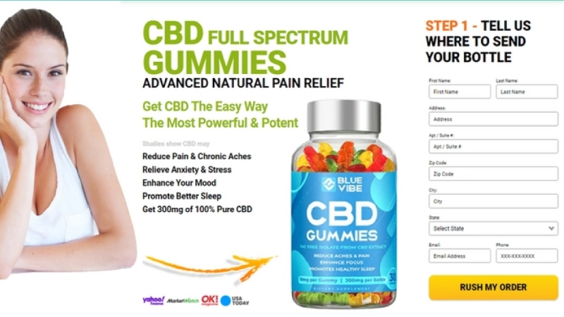 “Blue Vibe CBD Gummies Reviews” – A Sweet Journey to Wellness and Relaxation [Only USA]